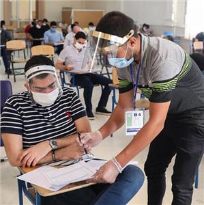 رقابت دانشجویان ۱۲ دانشگاه آزاد  در آزمون جامع پیش درمانگاهی دامپزشکی